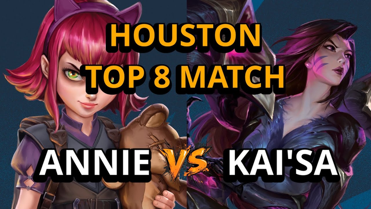 Kai'Sa VS Annie Top 8 Houston Riftbound Regional Feature Match Commentary