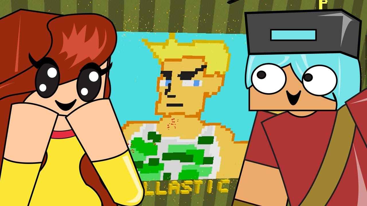 Licking Batteries in Minecraft / Pixel Painters / Gamer Chad Plays