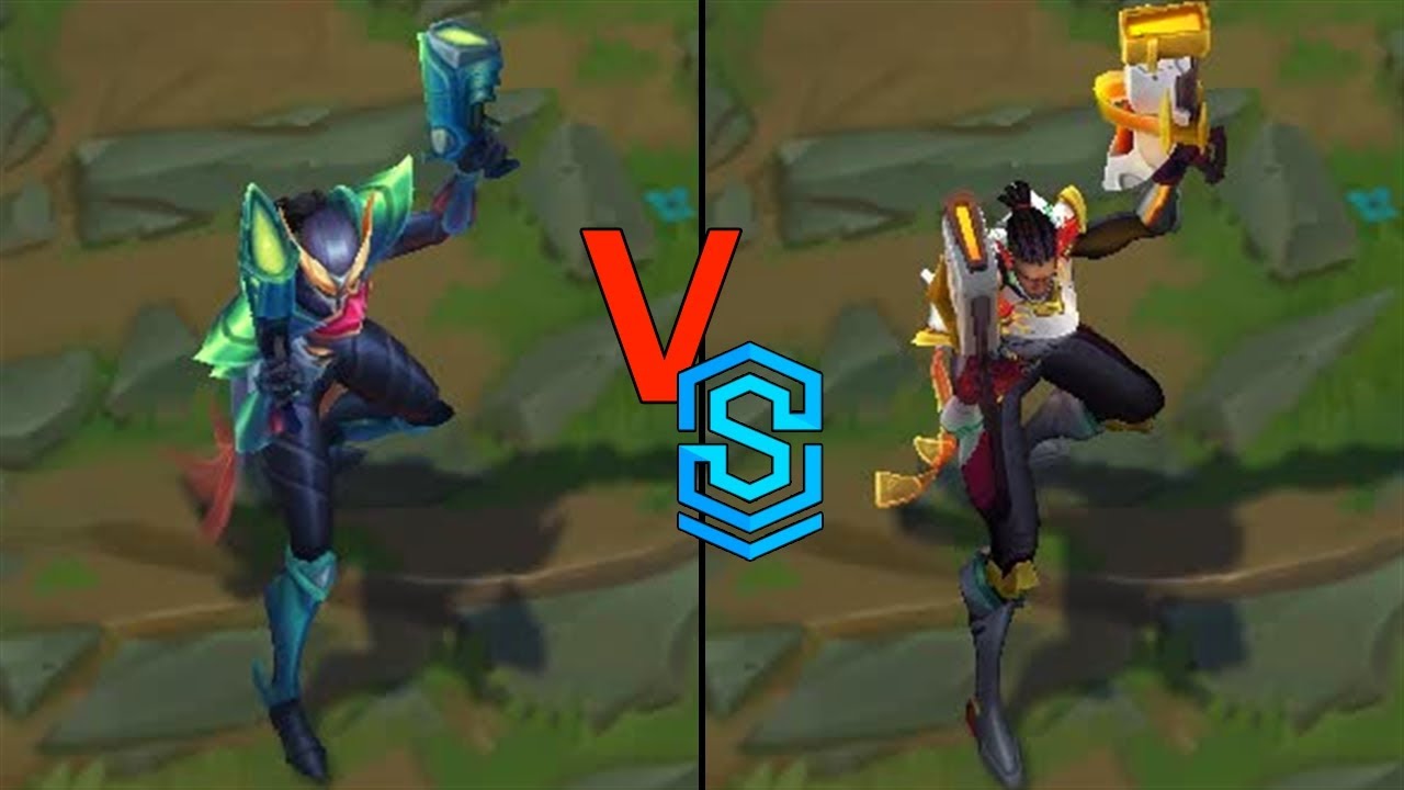 Strike Paladin VS Masked Justice Lucian