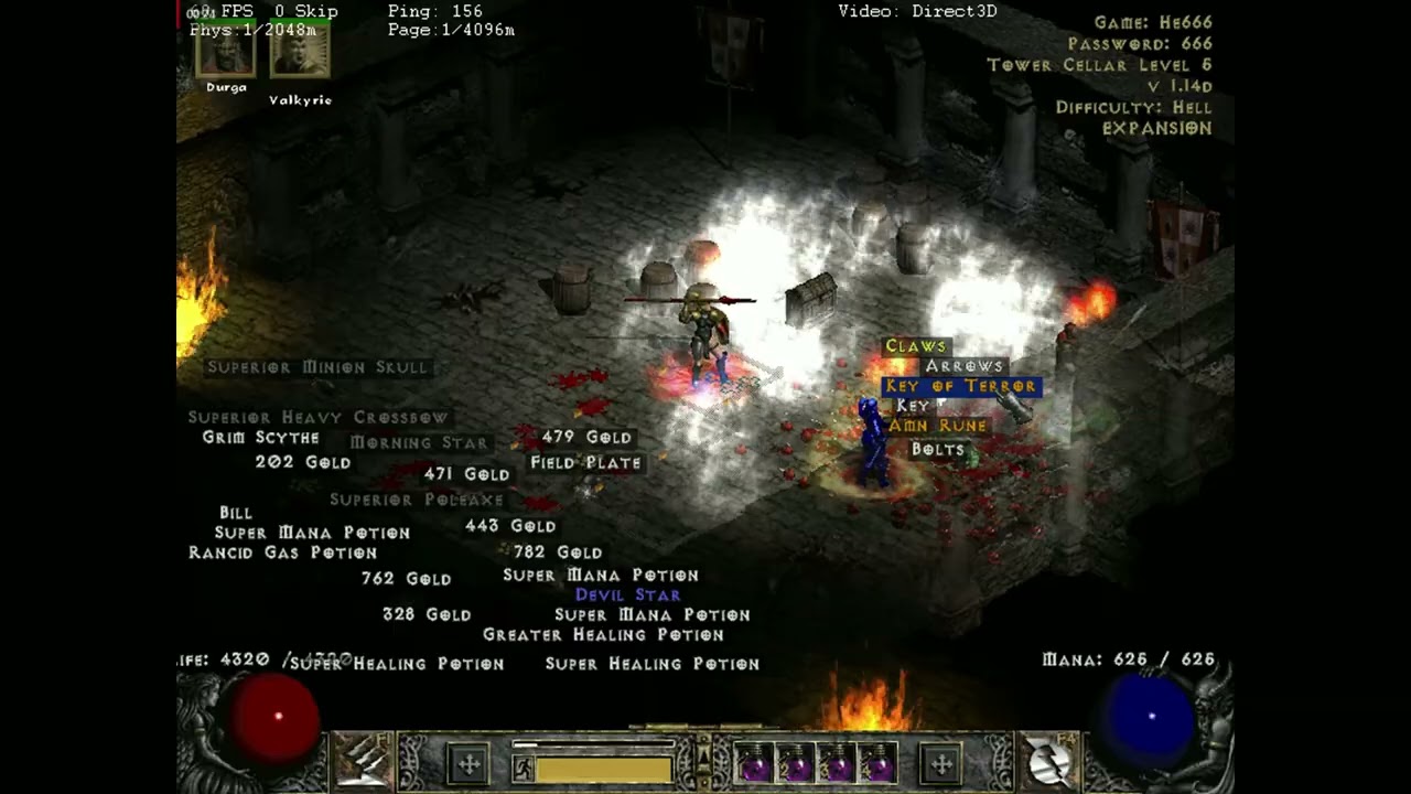 UEWEST HELL ACT1 KEY OF TERROR
