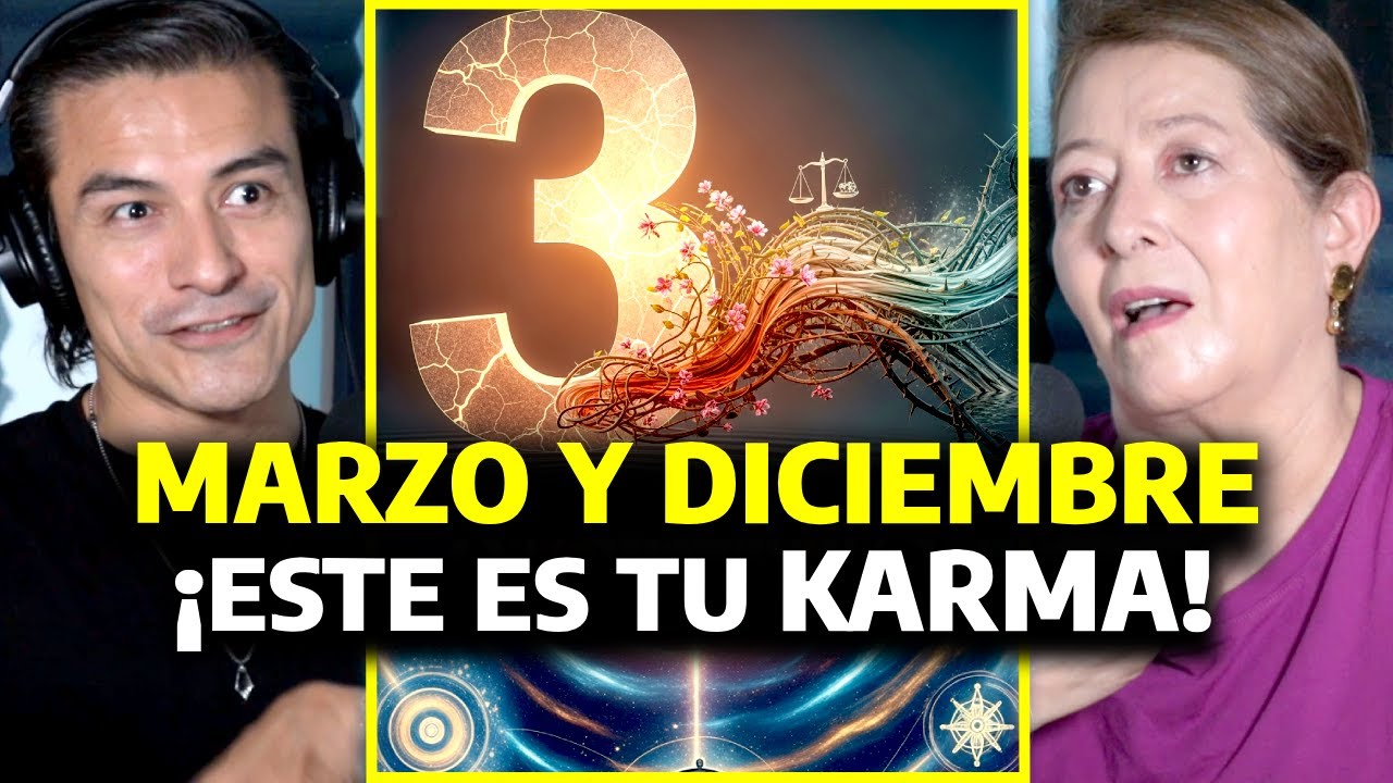 ¿Naciste en MARZO o DICIEMBRE? ¡Este es tu KARMA! Según la Numerología
