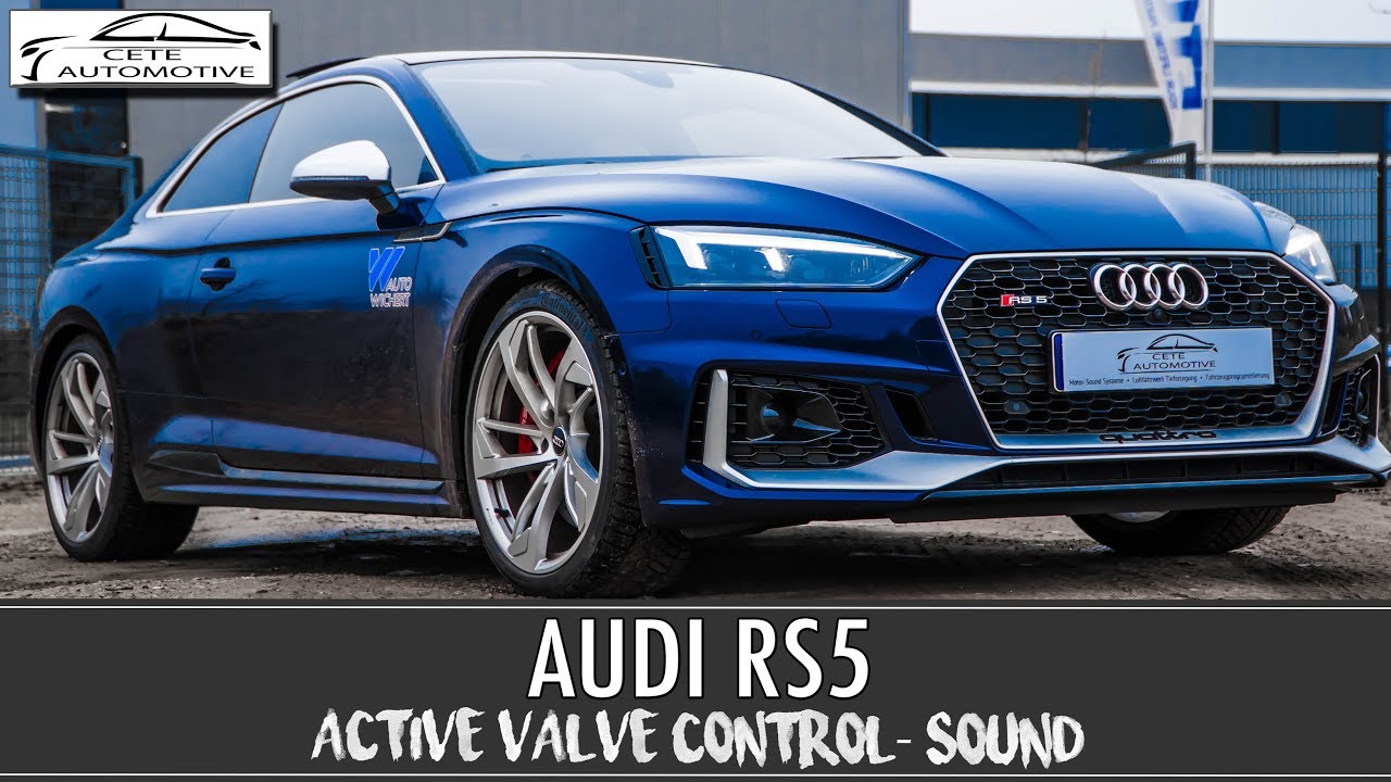 AUDI RS5 2017 SOUND TUNING mit Active Valve Klappensteuerung | Active Sound - Cete Automotive
