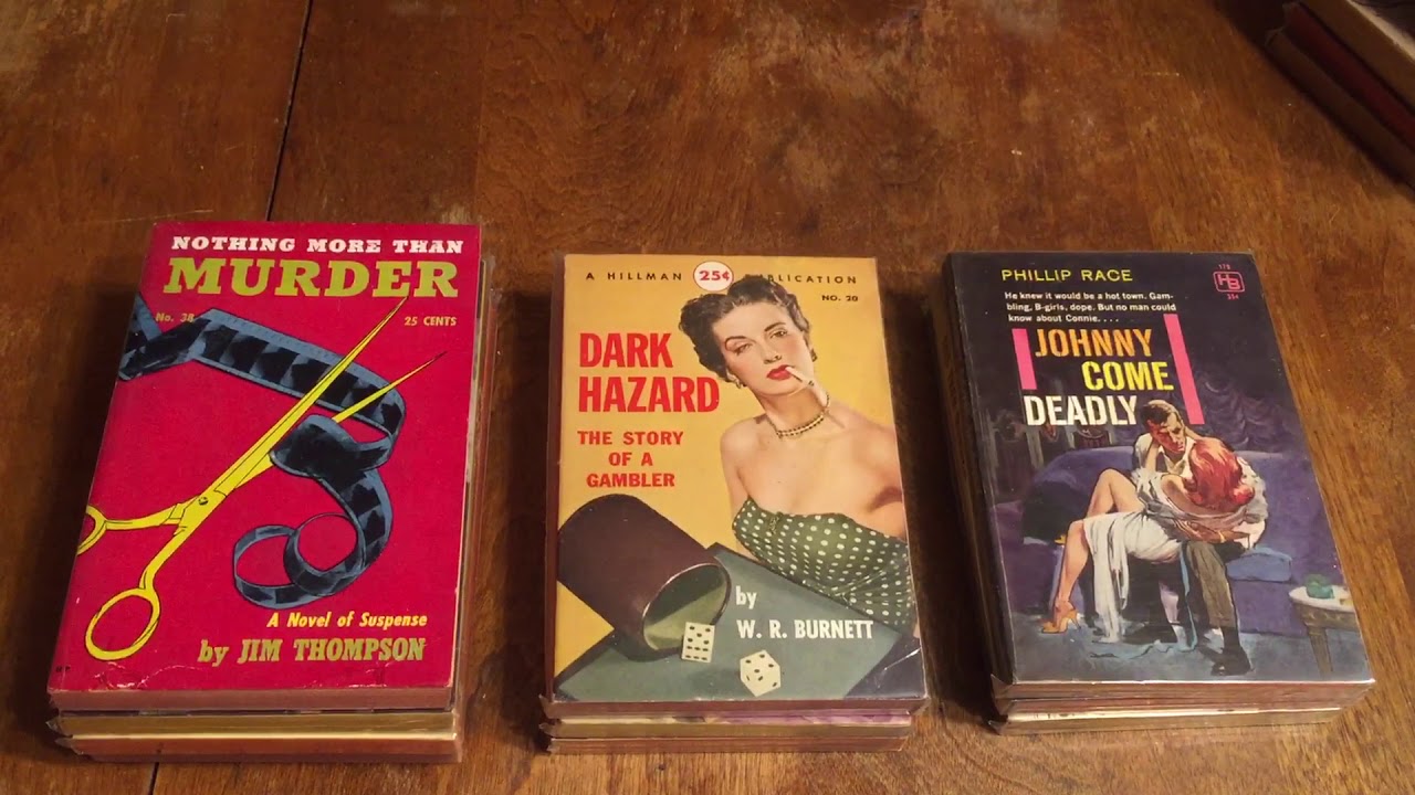 Sleaze GGA Crime noir in Hillman Books vintage paperbacks, Episode #91.