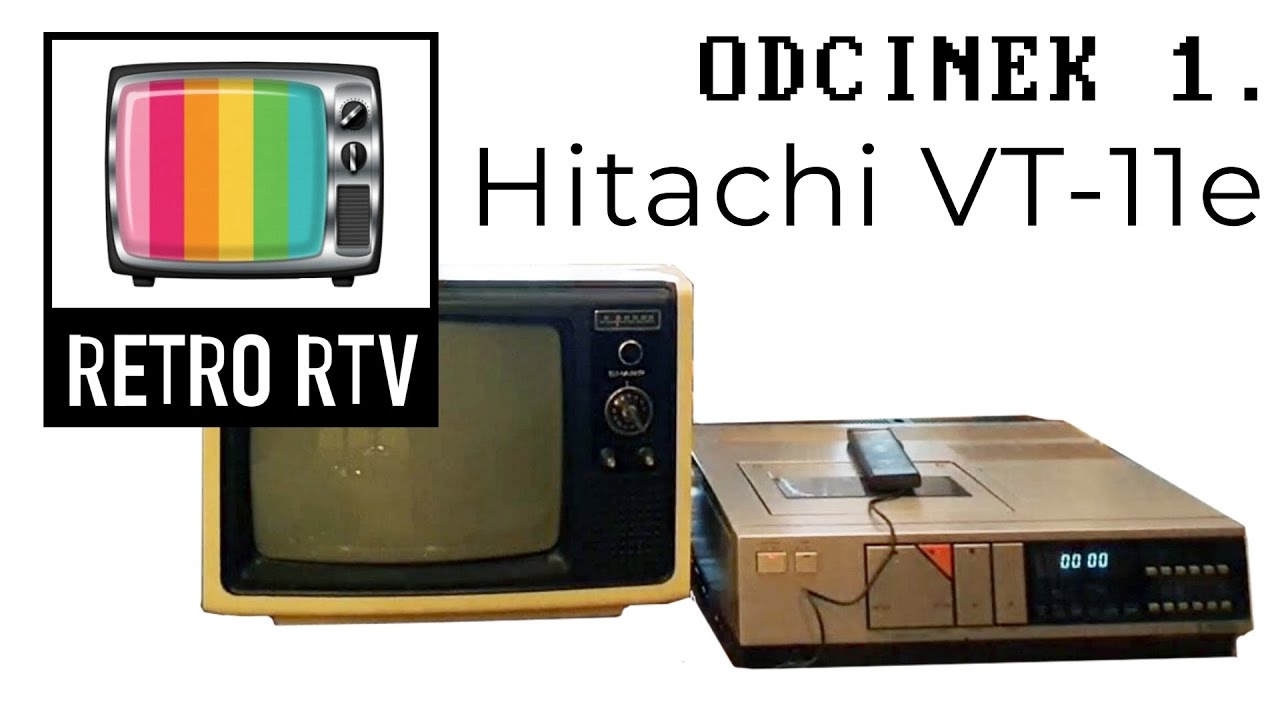 Hitachi vt-11e i telewizor Sharp - niezapowiedziani goście z Krakowa ;) - Retro Electro #1