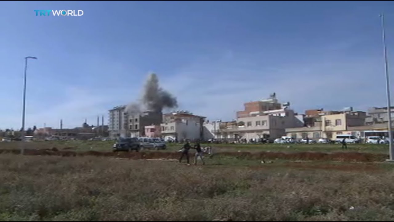 Rocket fire from Syria hits Turkish border town of Kilis, Francis Collings reports