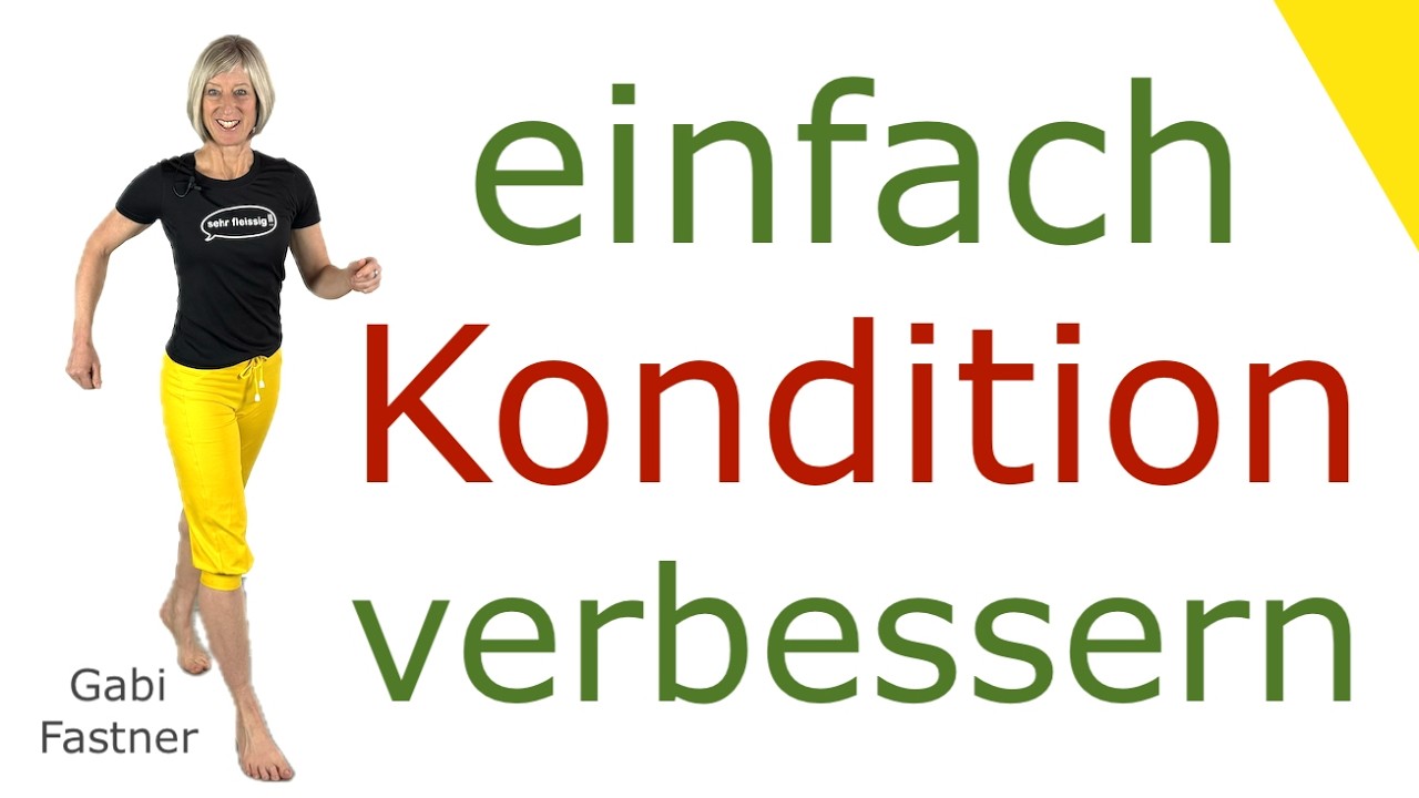 ♥️ 17 min. einfach Kondition verbessern | sanftes, effektives Intervall-Cardiotraining, im Stehen