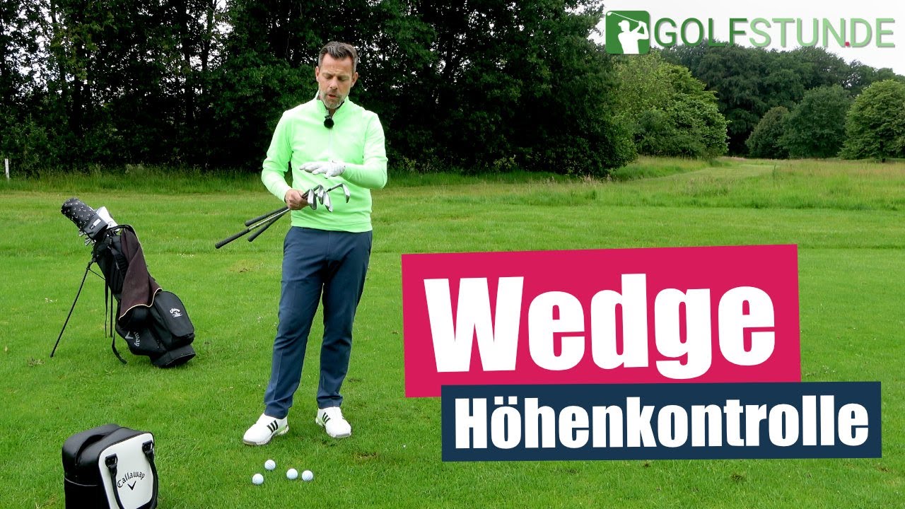 Mit dem WEDGE die Höhe beim PITCHEN kontrollieren ⬆️