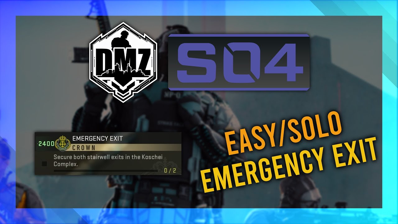 Emergency Exit (Crown) GUIDE | DMZ Season 4 Mission Guide | Vondel Guide