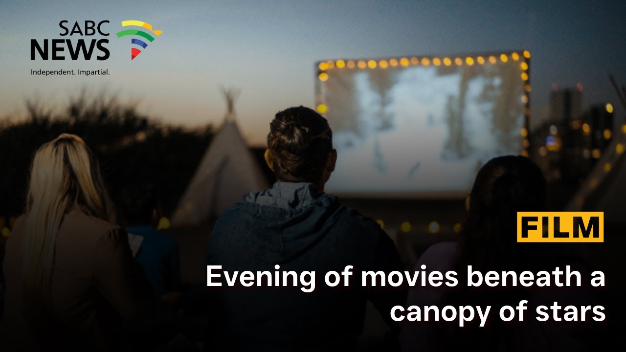 Evening of movies beneath a canopy of stars