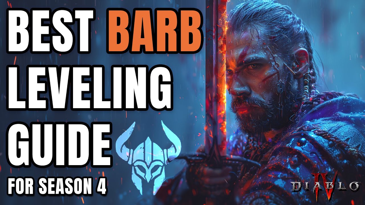 BEST BARB Leveling Guide for Season 4! Diablo 4
