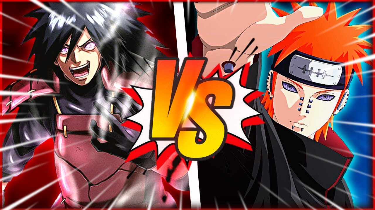 MADARA UCHIHA VS PAIN/NAGATO : COMBATE ÉPICO