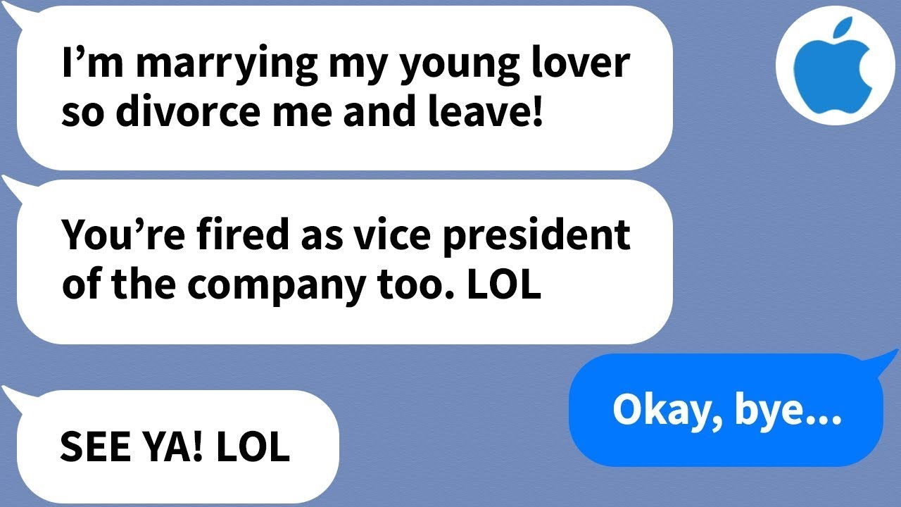 【Apple】After 20 years supporting my husband's factory, he left for a 20-year-old but then...