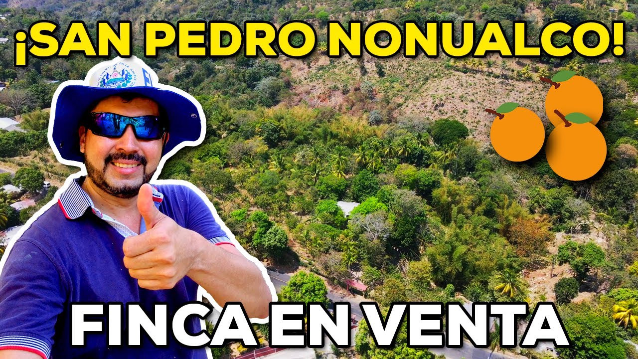 UNA LINDA FINCA EN SAN PEDRO NONUALCO EN EL SALVADOR... CON NARANAJAS, MANDARINAS Y MUCHO MAS