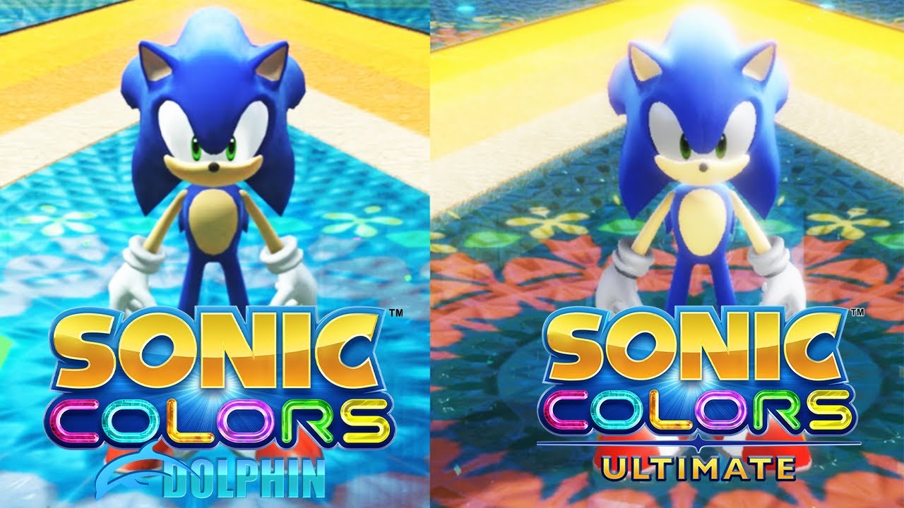 Sonic Colors Vs. Sonic Colors Ultimate Graphics comparison (Wii Dolphin emulated/PC port)