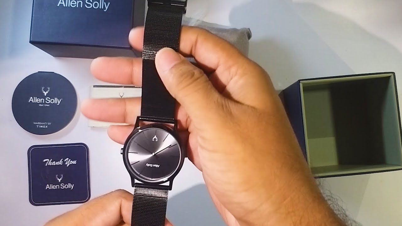 Allen Solly Watch 2yrs Battery life watch | Water resistance🌊