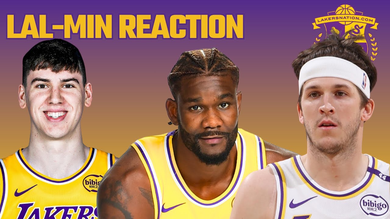 Lakers Beat Wolves At The Buzzer!