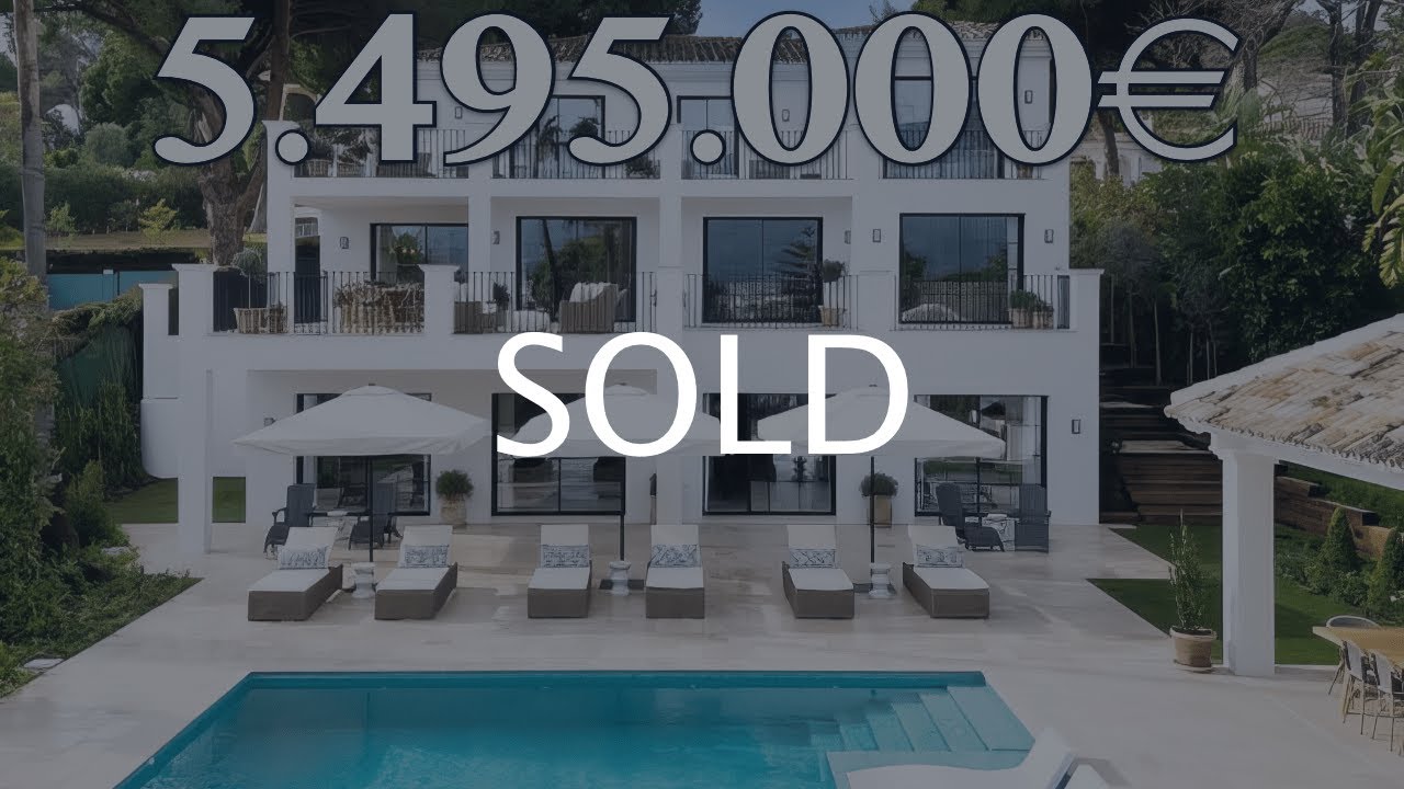 NEW IMAGES! Fantastic Brand New Andalusian Style Villa【5.495.000€】Nueva Andalucia Marbella