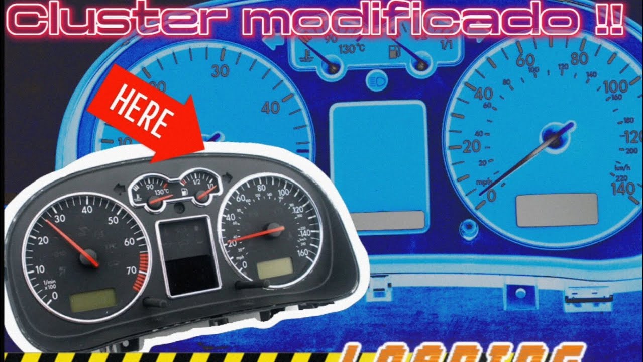 Modificación a cluster Jetta MK4 (A4) #jetta #volkswagen #upgrade #cambio #limpieza
