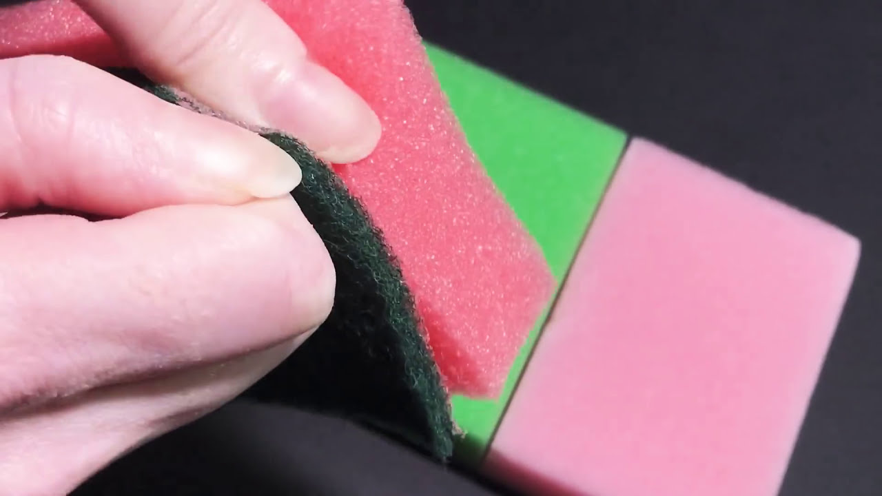 ASMR Dry Sponge Ripping