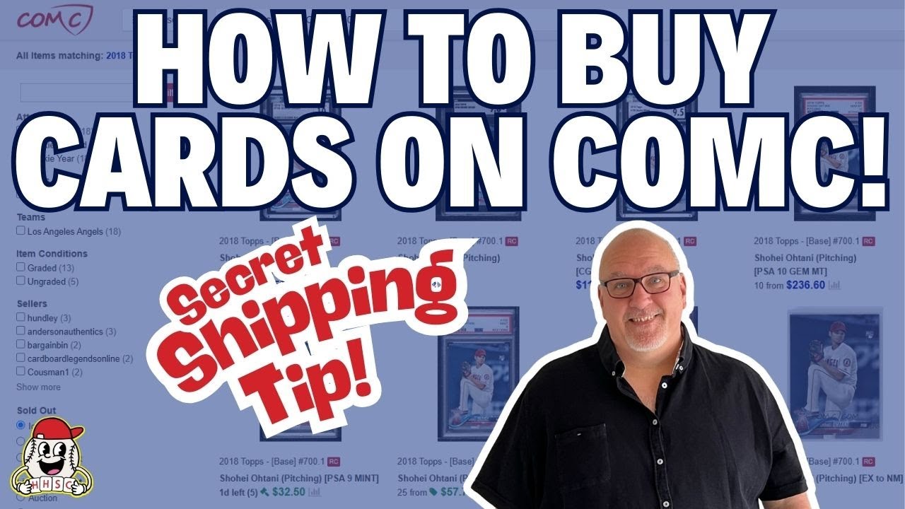 ✨How COMC Works! ✨Upgrade Your Sports Card Collection!✨