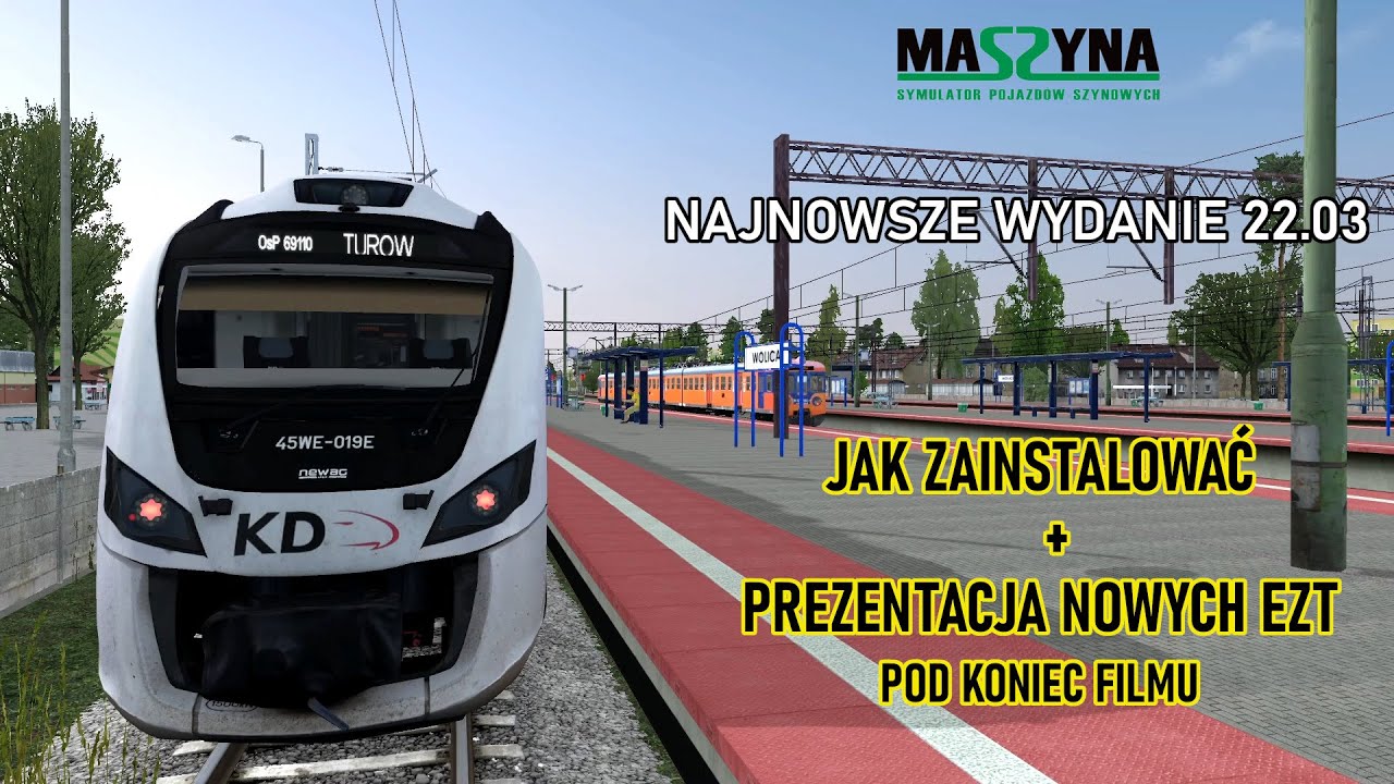 MaSzyna /22.03/jak zainstalować+prezentacja EZT
