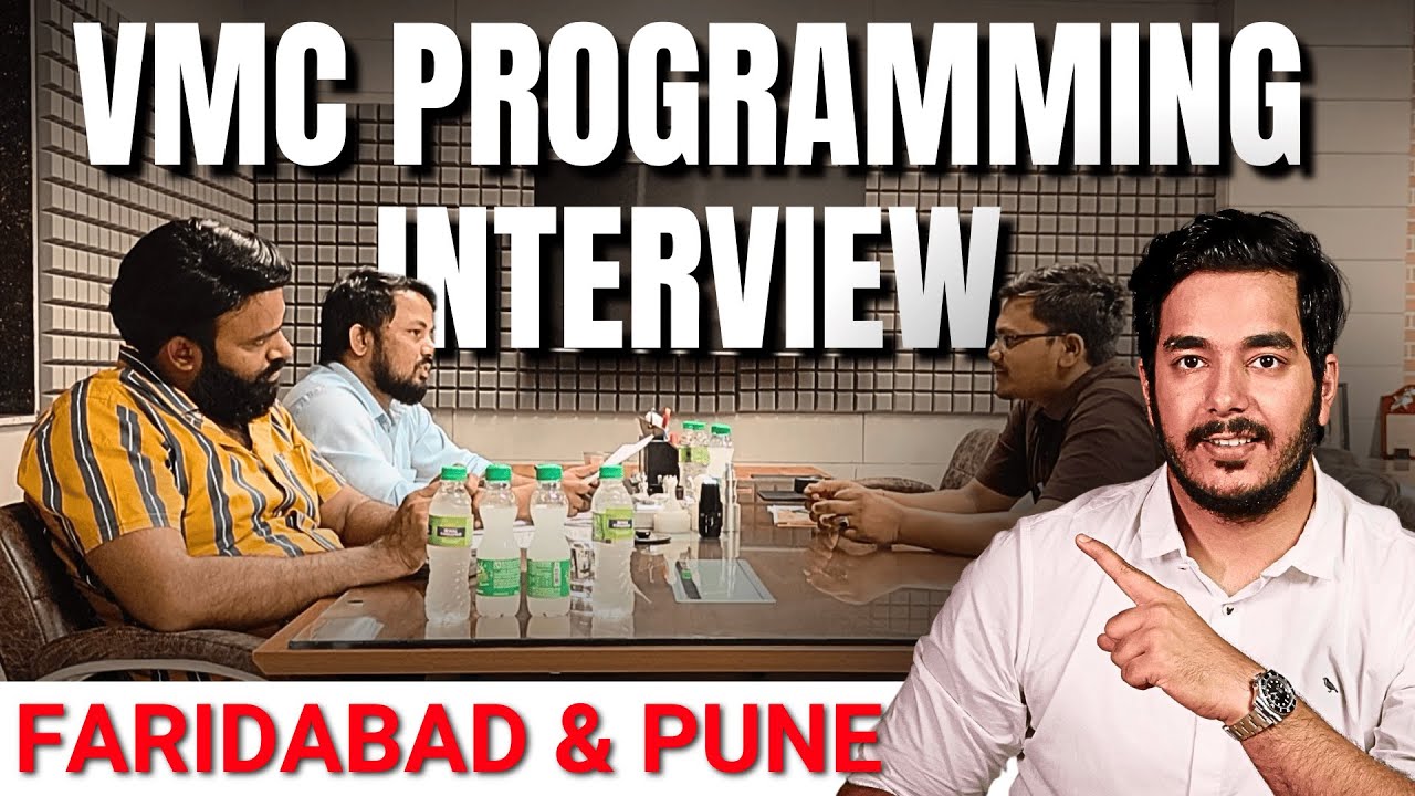 VMC Operator Programmer Interview at RVM CAD Faridabad & Pune | India's Biggest Training Centre