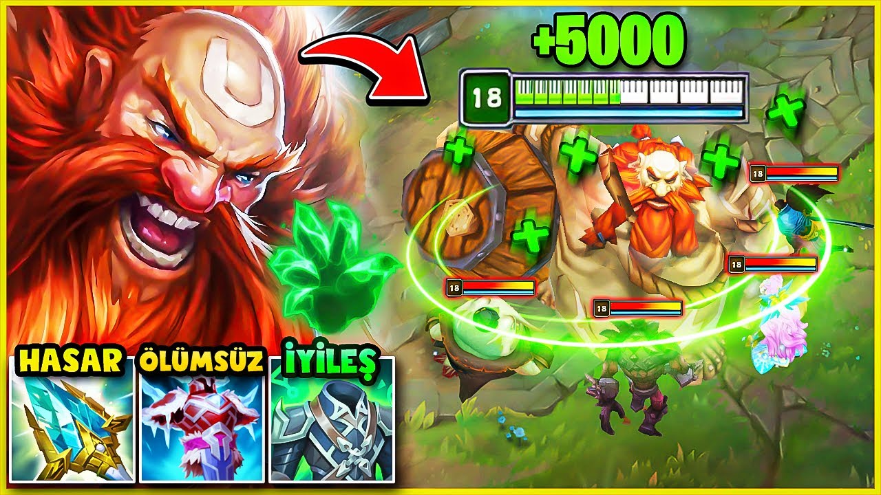 270K HASAR TANKLAYIP EN FAZLA HASARI VURAN BOZUK GRAGAS BUILD!!