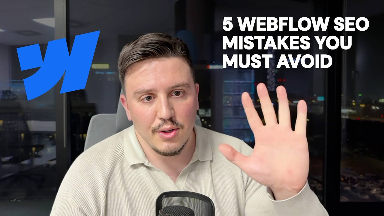 5 Common SEO Mistakes in Webflow &ndash; and How to Fix Them