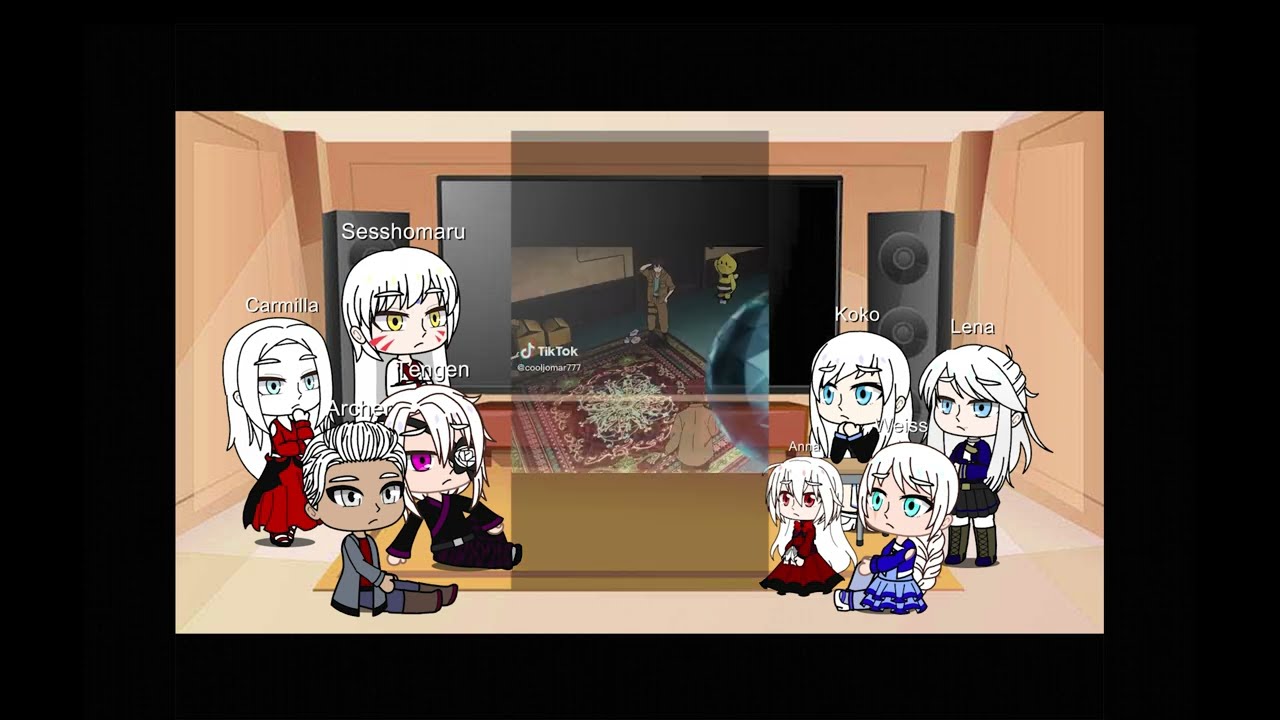 White Haired Characters React part 6/8 (Lena)