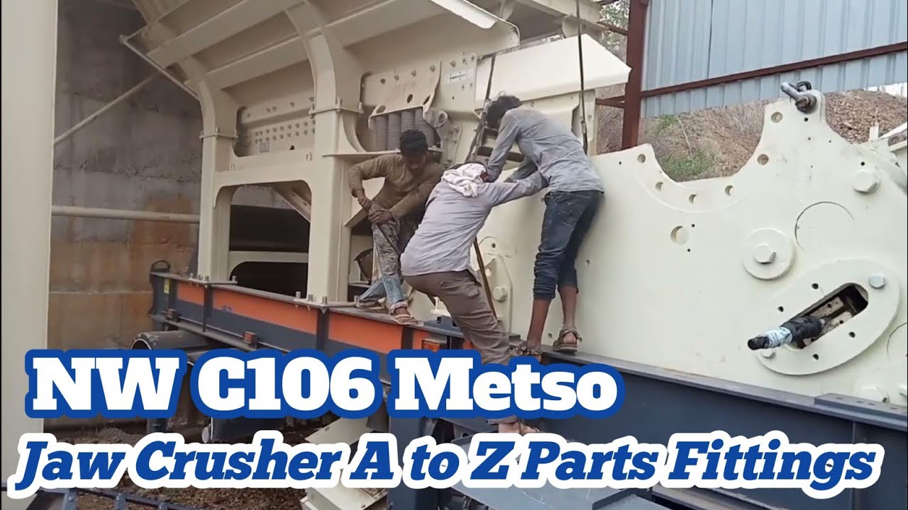 Metso Jaw Crusher assembly fitting