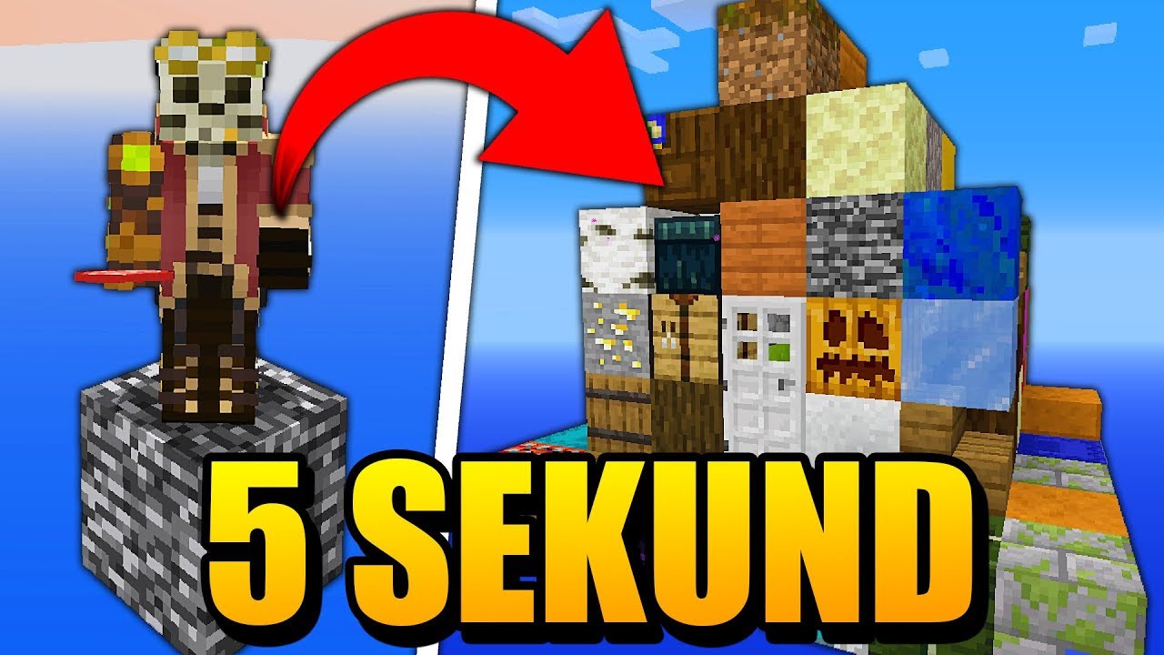 🔥 SKYBLOCK, ALE CO 5 SEKUND DOSTAJEMY LOSOWY PRZEDMIOT (WALKA Z BOSSEM) | MINECRAFT CHALLENGE
