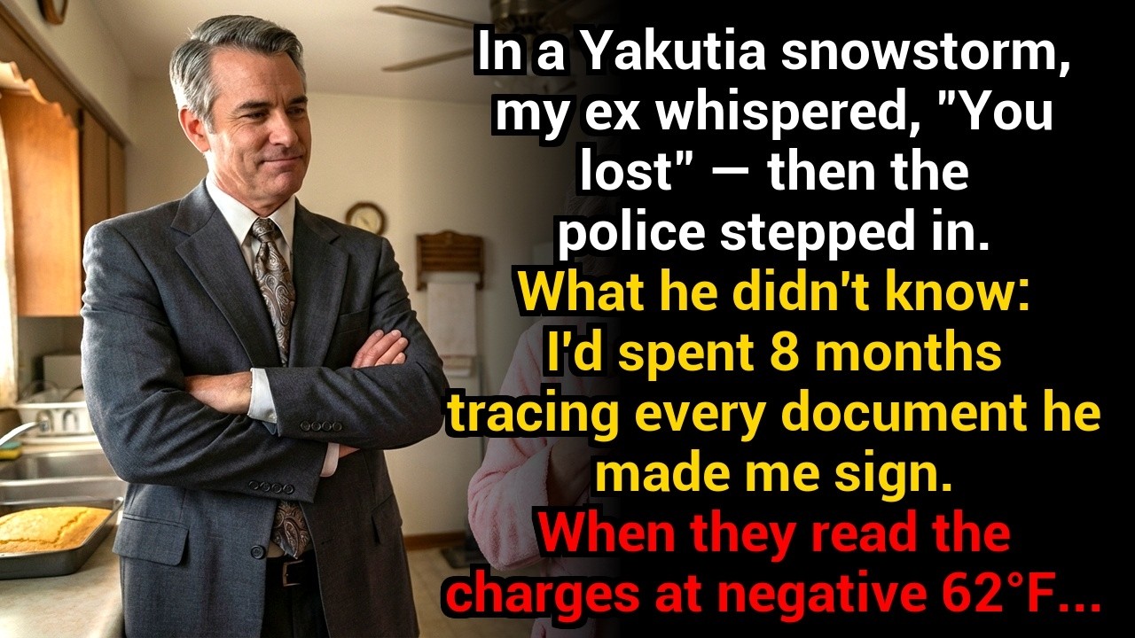 In a Yakutia snowstorm, my ex whispered, 