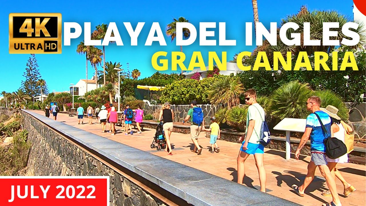 Gran Canaria PLAYA DEL INGLES July 2022 🔴 Europalace Hotel ➡️ Anexo 2 Shopping Center
