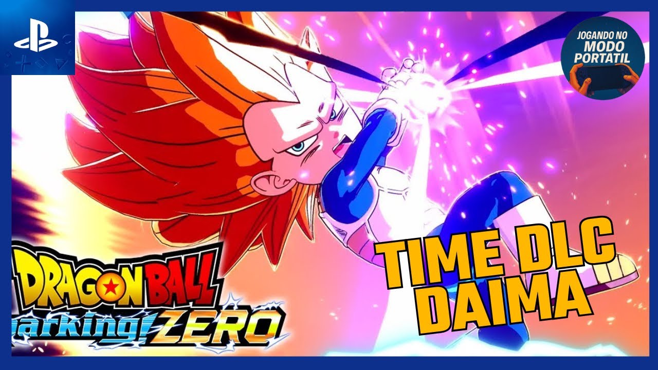 DRAGON BALL SPARKING! ZERO: Gameplay com o time da DLC Daima direto do PsPortal