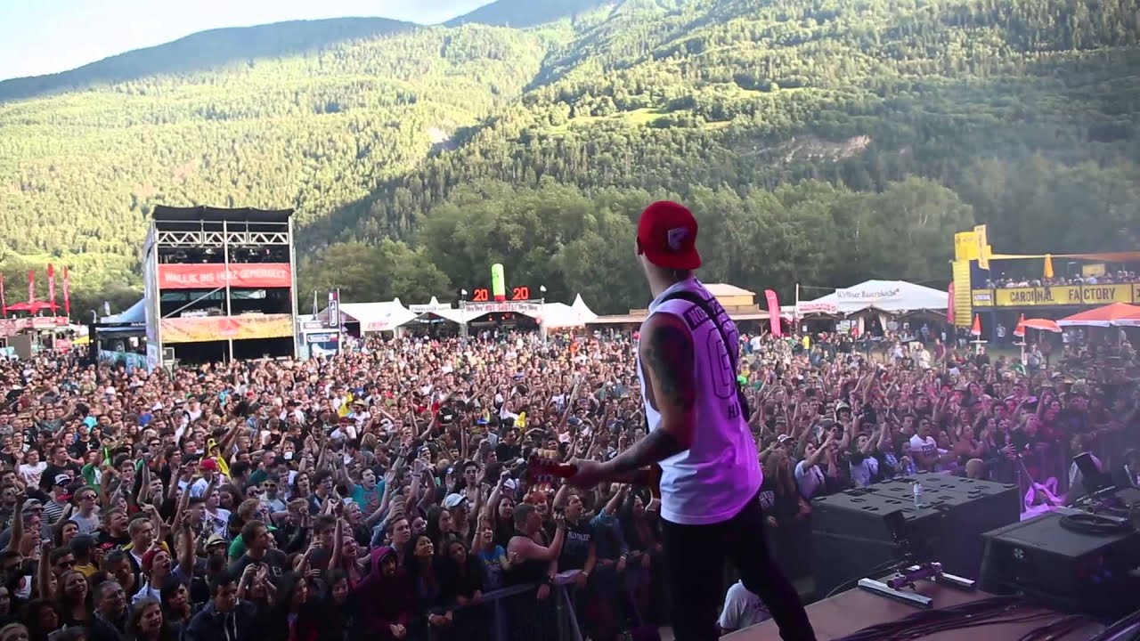 A Day To Remember - Open Air Gampel Festival in Switzerland