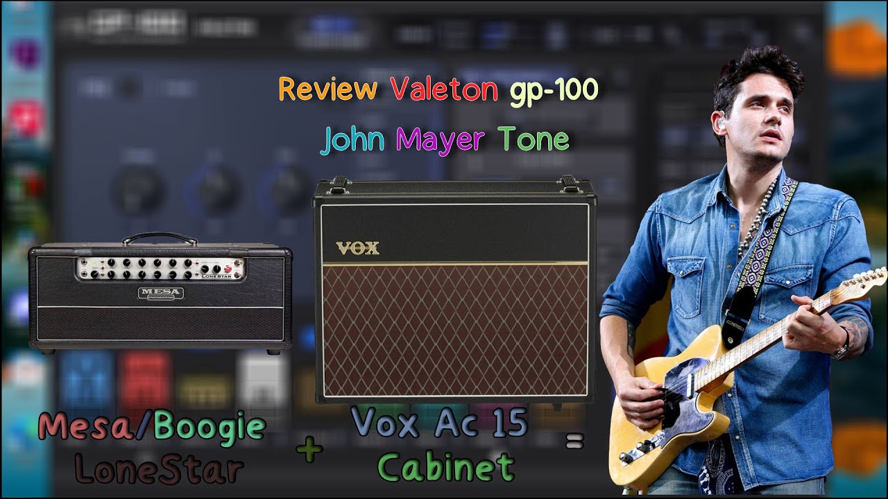 Valeton gp-100 | John mayer tone | @Roomstudio9