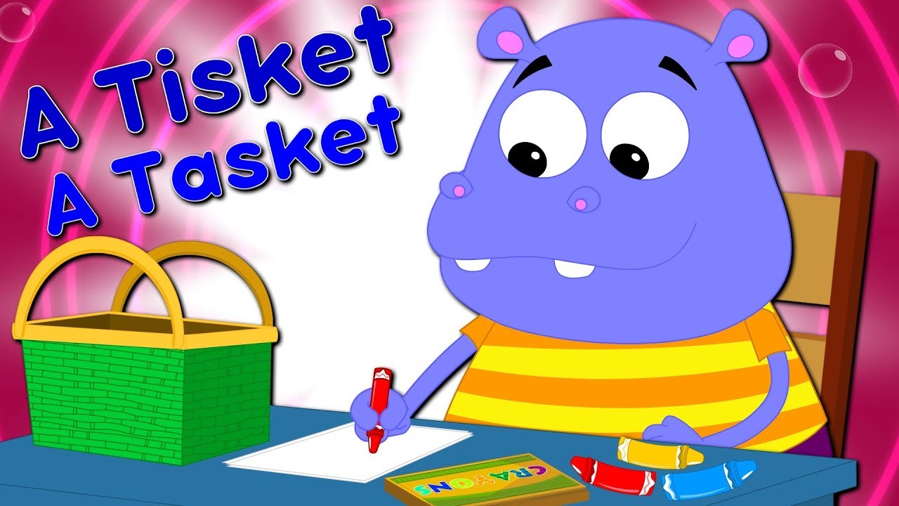 A Tisket A Tasket | Nursery Rhymes For Babies | Kids Songs By Bud Bud Buddies