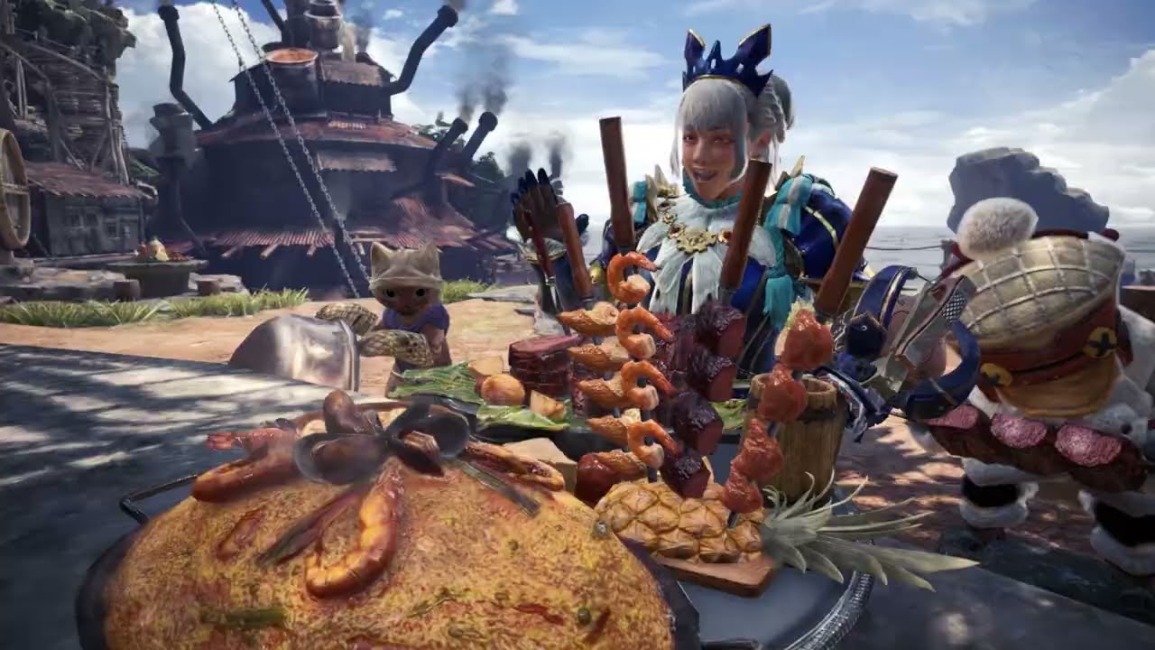 MHW IB EX EMPRESSβ  MOVES EXエンプレスβ装備のハンターの色々なモーションを眺めるだけ