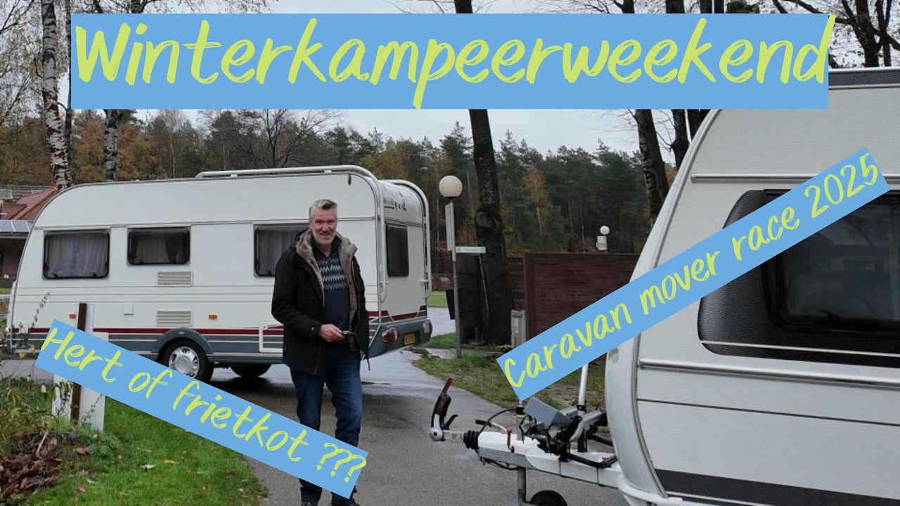 Winter kampeer weekend
