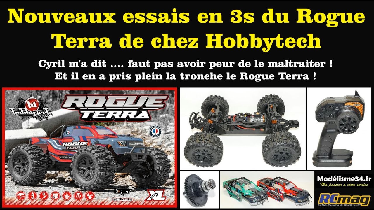 Il en prend plein la poire le Rogue Terra pour ce second essai en version 3s !