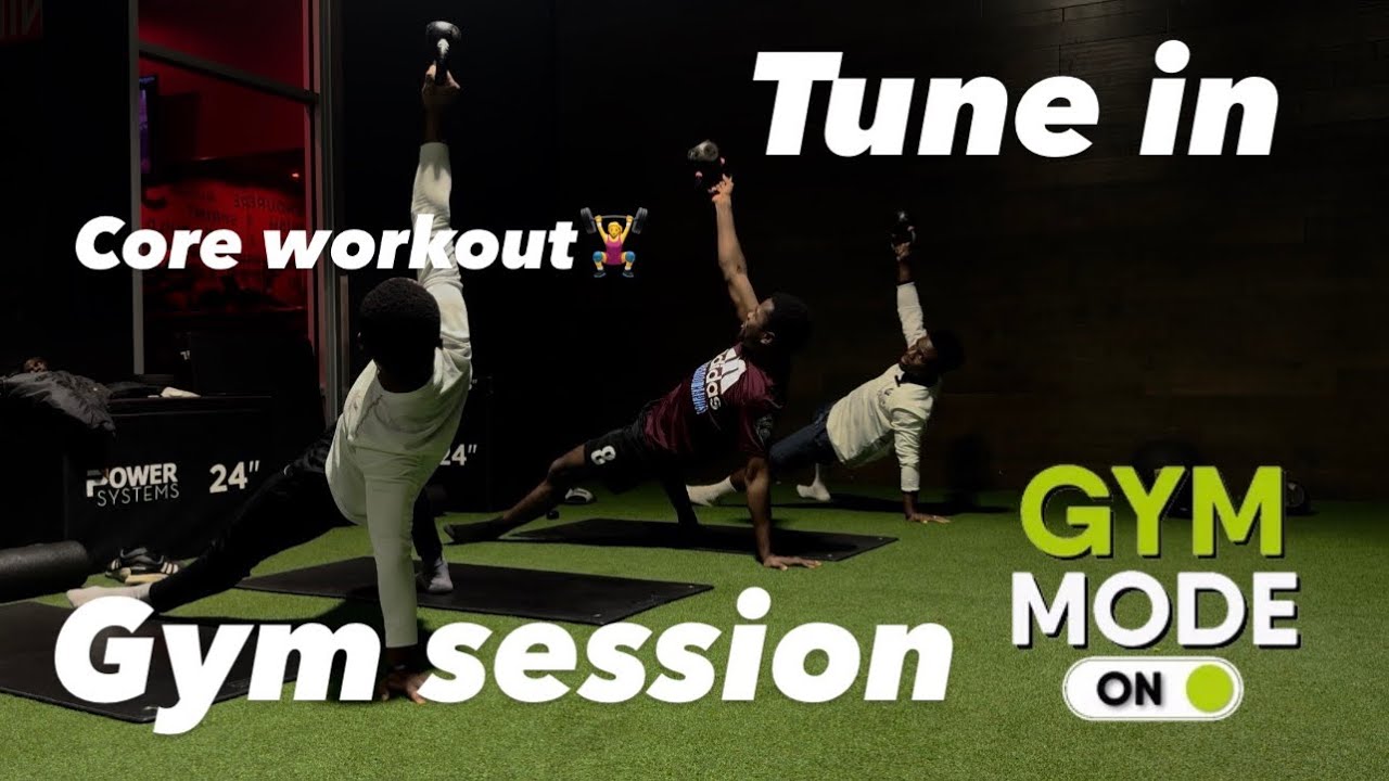 Come work out with me | Core gym session | 