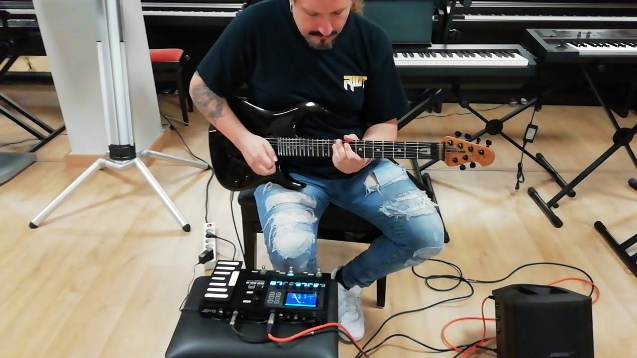 JOYO GEM BOX III creando preset solista