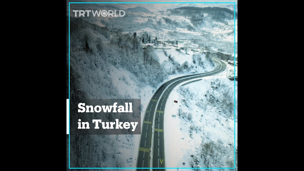 Snow creates picturesque scenes across Turkey