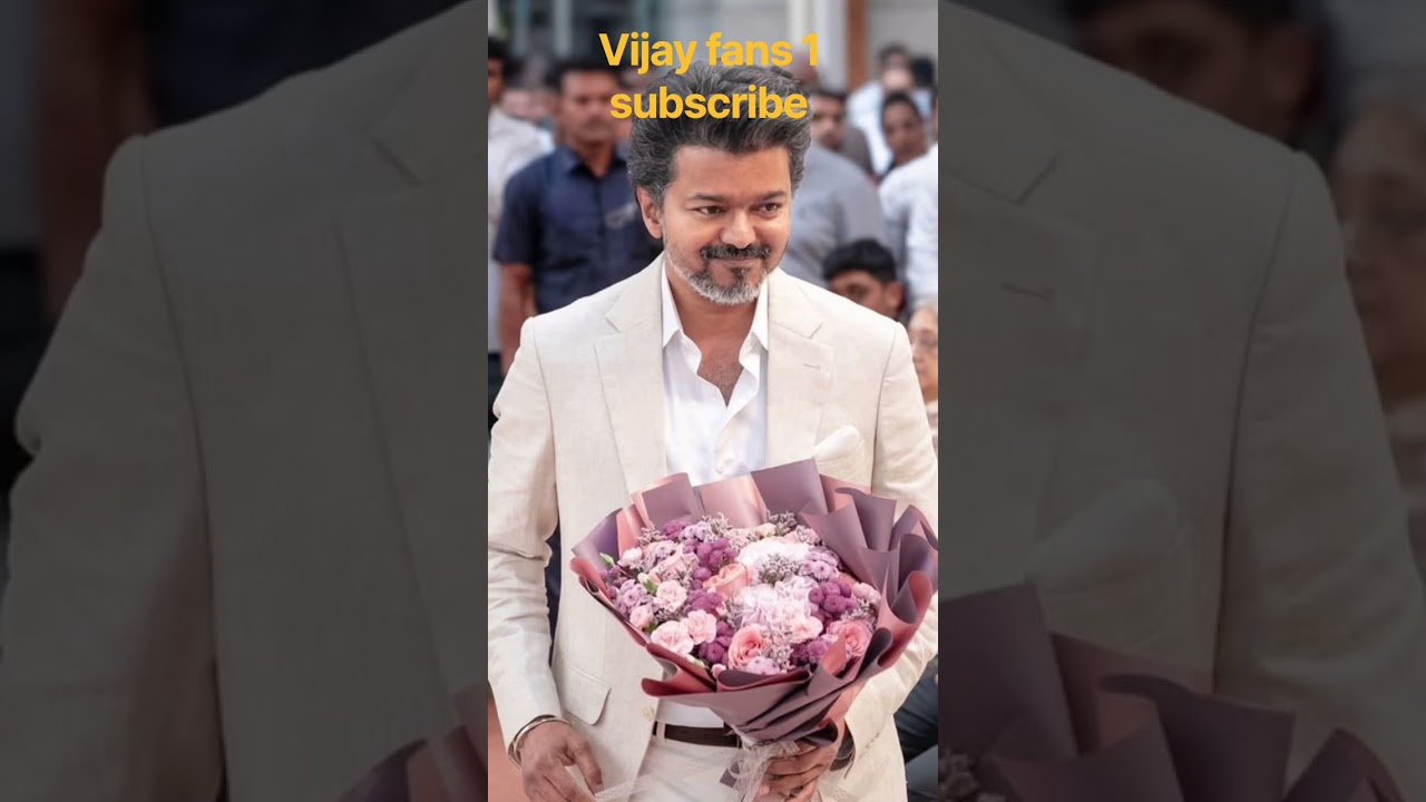 chief minister of Tamil Nadu joshupvijay cm #viral #trending #cm #vijay