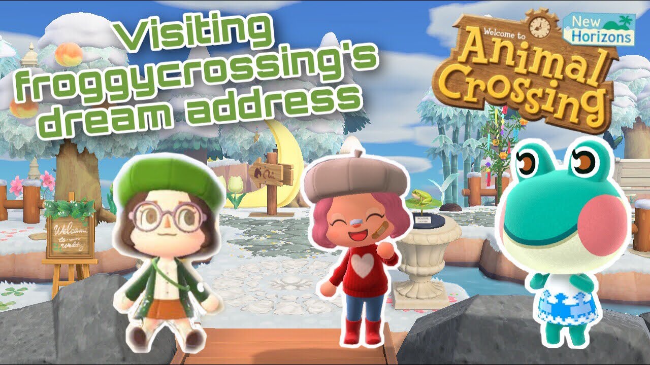 visiting froggycrossing&rsquo;s dream address 🐸