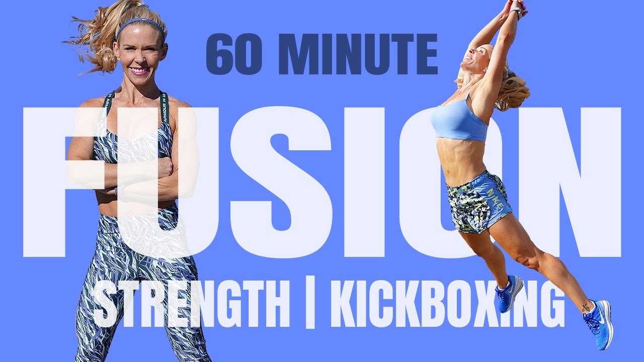 60 MINUTE NO EQUIPMENT HIIT | Bodyweight Strength | Kickboxing | Sweaty And Fun!💦