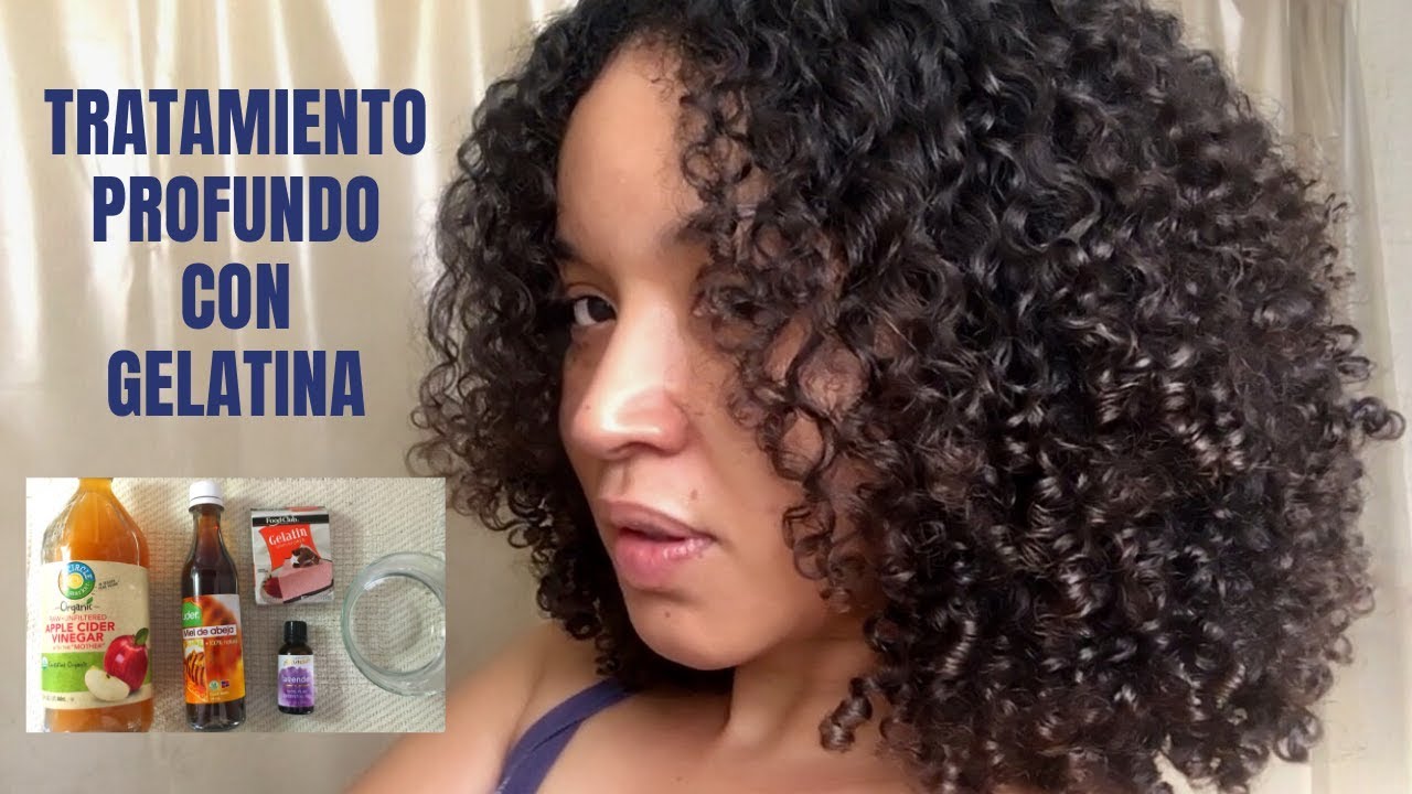 Repara Tu Cabello!! Tratamiento Profundo Con Gelatina!!