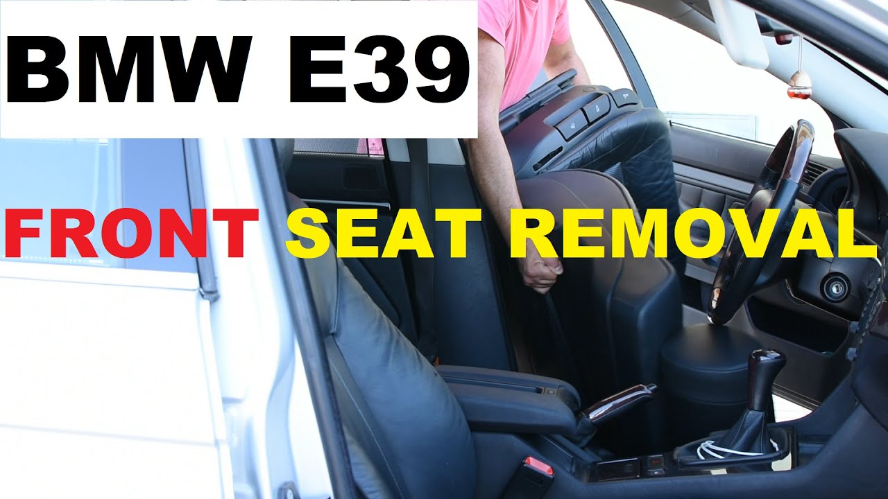BMW E39 Front Seats Removal (Quick Step by Step DIY)