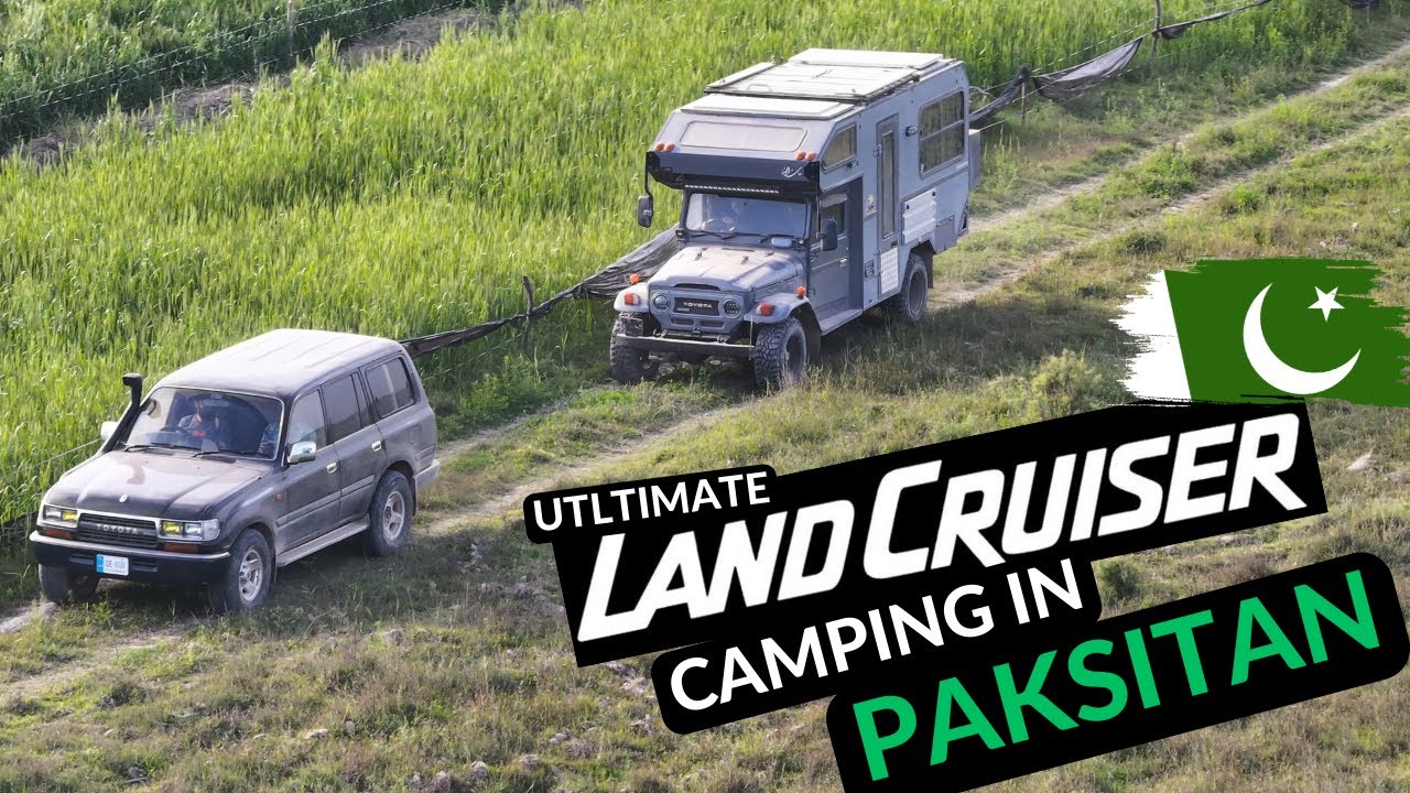 LAND CRUISERS IN WILDERNESS OF SINDH PAKISTAN