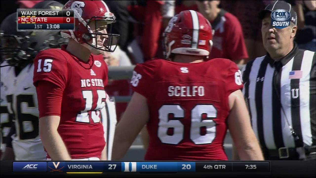 2016.10.01 Wake Forest Demon Deacons at NC State Wolfpack Football